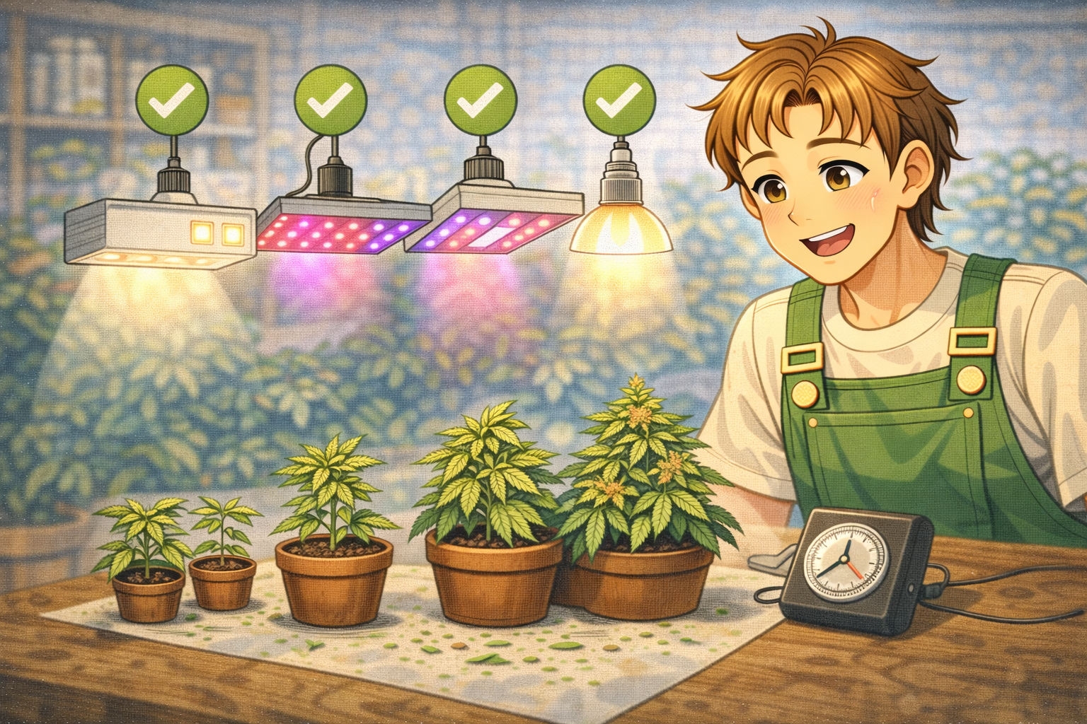 Освещение для гровинга